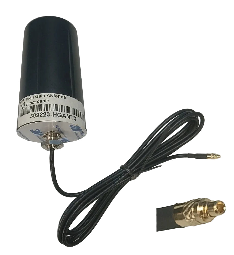 1.01 - Antenna High Gain 3 Foot Antenna With MMCX Male Plug. Replaces Stock Nayax Stick Antenna. Solves The Problem Of Time Vending "Drop Out Signal" And Drop Of Credit Card Processing Data Signal .