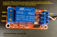 B2 - Nayax Vpos Touch Interface Optically Isolated 10A Controller Board Kit. Includes 24VAC/DC power supply, Red "STOP" Push Button and Nayax Yellow Pulse Cable. Ideal for the retrofit of coin operated laundry or car wash bays & vac's!.