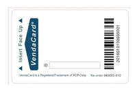 XCP Corp Programmed RFID VendaCard CR80 Mifare Debit Cashless Payment 13.56mhz Access Cards. Approved For ALL Nayax Vpos Touch & Amit Terminals - Guaranteed To Function! "Tap N' Go" Technology That Has Replaced Magnetic Stripe Cards.