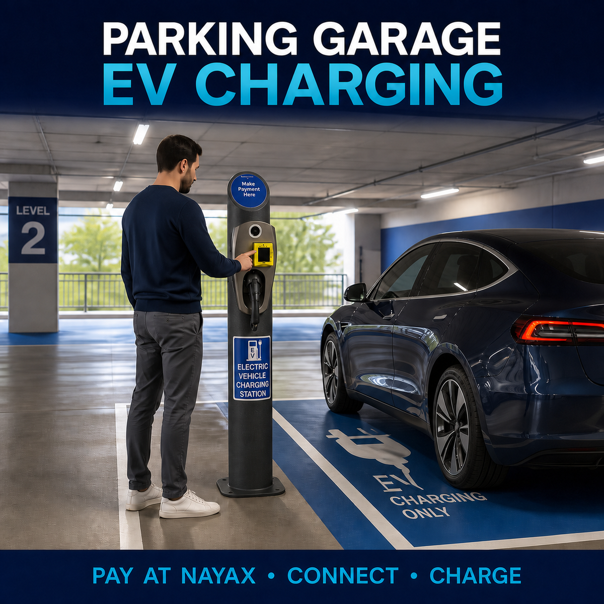 Model 2001N EV Charging Station