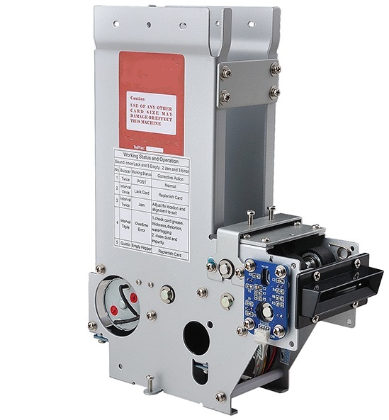 0.08 - Nayax Powered Model 5004VT Waterproof Prepaid Four Card & Ticket Dispenser Cashless Payment Vending Machine. Accepts All Credit/Debit Cards, Including Cellular Apple Pay, Google Wallet. Ideal for; Transit Tickets/Cards, Amusement Arcade - Image 4