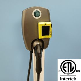 .6654 - Nayax Cashless Payment VendaVolt Model 2000 Smart Level 2 EV Charger, 40 Amp 220V ETL Electrical Safety Certified, J1772 Plug With 25 Ft Cable, Wall-Mounted Electric Vehicle Charging Station. Customer Selectable 6 Charge Times & Prices.