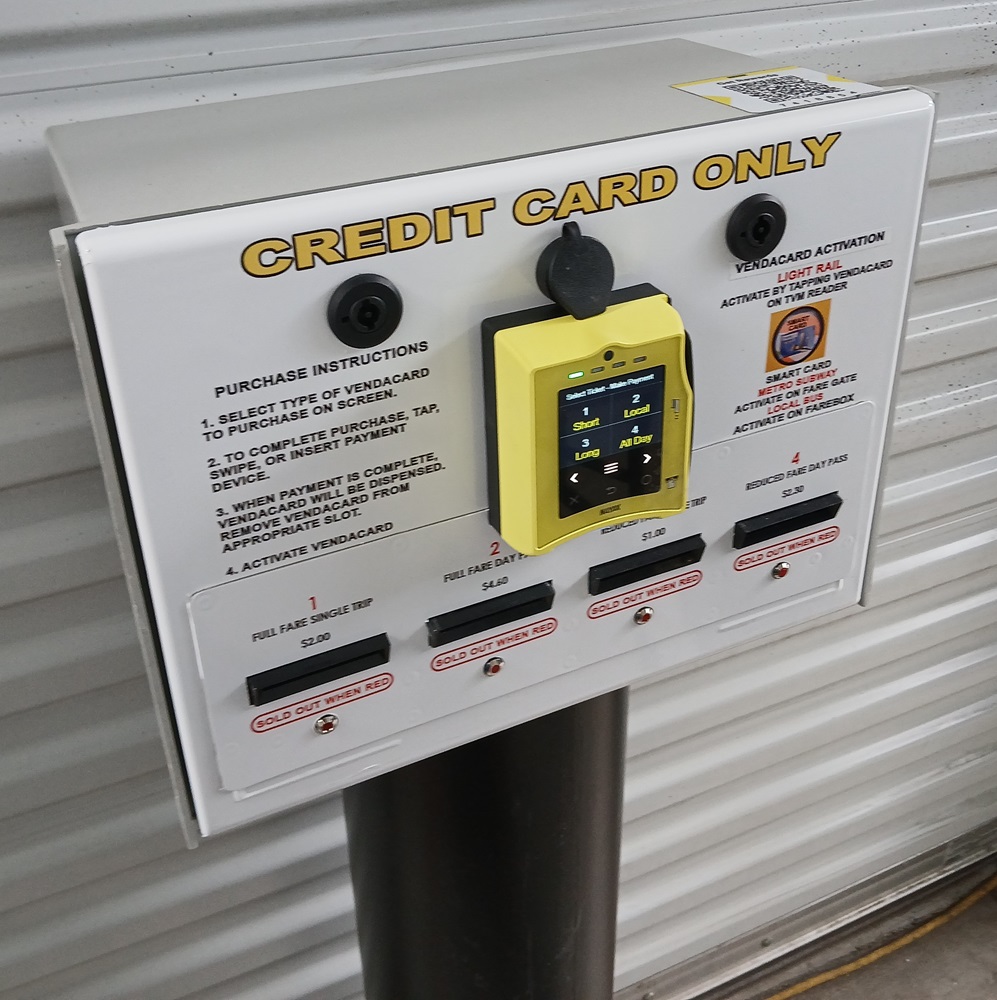 0.08 - Nayax Powered Model 5004VT Waterproof Prepaid Four Card & Ticket Dispenser Cashless Payment Vending Machine. Accepts All Credit/Debit Cards, Including Cellular Apple Pay, Google Wallet. Ideal for; Transit Tickets/Cards, Amusement Arcade